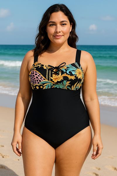 Immagine di CURVY GIRL TUMMY CONTROL SWIM SUIT